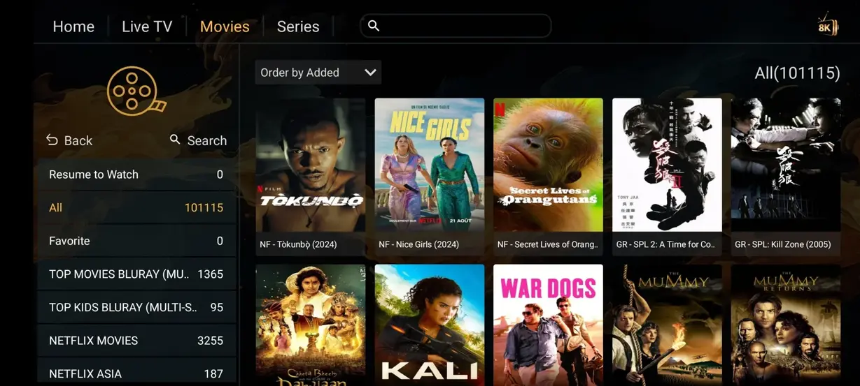 TiviBridge IPTV Live Streaming Screenshot 5
