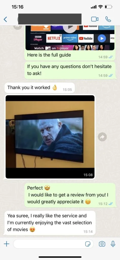 TiviBridge WhatsApp Setup Screenshot 1