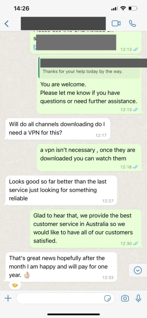 TiviBridge WhatsApp Setup Screenshot 3